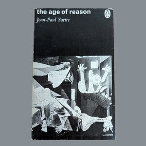 5/$25 The Age of Reason — Jean-Paul Sartre (Penguin Classics, 1960s/70s)